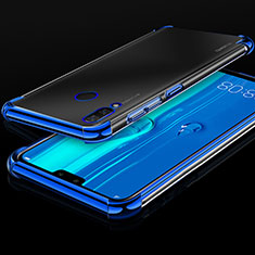 Ultra-thin Transparent TPU Soft Case Cover H03 for Huawei Enjoy 9 Plus Blue