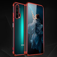 Ultra-thin Transparent TPU Soft Case Cover H03 for Huawei Honor 20 Pro Red