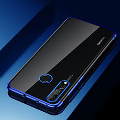 Ultra-thin Transparent TPU Soft Case Cover H03 for Huawei Honor 20E Blue