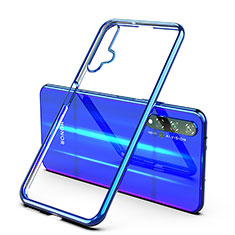 Ultra-thin Transparent TPU Soft Case Cover H03 for Huawei Honor 20S Blue