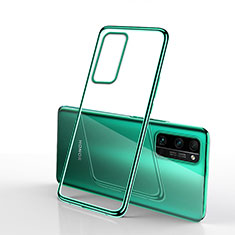 Ultra-thin Transparent TPU Soft Case Cover H03 for Huawei Honor 30 Pro Green