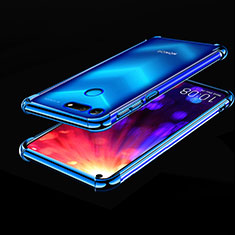 Ultra-thin Transparent TPU Soft Case Cover H03 for Huawei Honor V20 Blue