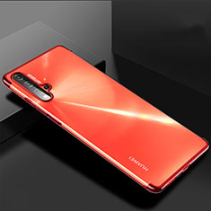 Ultra-thin Transparent TPU Soft Case Cover H03 for Huawei Nova 5 Pro Red