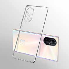 Ultra-thin Transparent TPU Soft Case Cover H03 for Huawei Nova 8 5G Silver