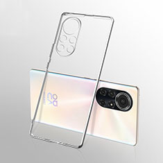 Ultra-thin Transparent TPU Soft Case Cover H03 for Huawei Nova 8 Pro 5G Silver