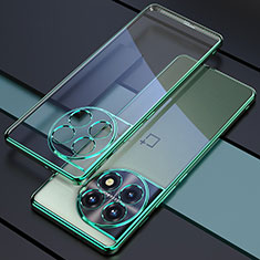 Ultra-thin Transparent TPU Soft Case Cover H03 for OnePlus Ace 2 5G Green