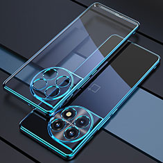 Ultra-thin Transparent TPU Soft Case Cover H03 for OnePlus Ace 2 Pro 5G Blue