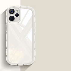 Ultra-thin Transparent TPU Soft Case Cover H03 for Realme 10 5G White