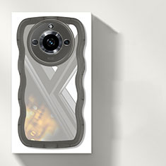 Ultra-thin Transparent TPU Soft Case Cover H03 for Realme 11 Pro 5G Black