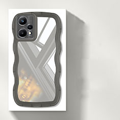 Ultra-thin Transparent TPU Soft Case Cover H03 for Realme 9 5G Black