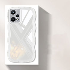 Ultra-thin Transparent TPU Soft Case Cover H03 for Realme 9 5G White