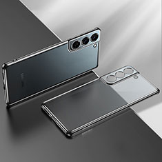 Ultra-thin Transparent TPU Soft Case Cover H03 for Samsung Galaxy S21 5G Black