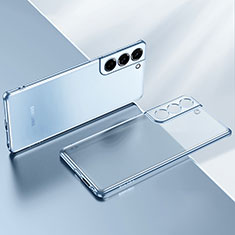 Ultra-thin Transparent TPU Soft Case Cover H03 for Samsung Galaxy S21 Plus 5G Sky Blue