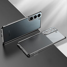 Ultra-thin Transparent TPU Soft Case Cover H03 for Samsung Galaxy S23 Plus 5G Black