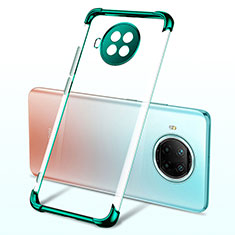 Ultra-thin Transparent TPU Soft Case Cover H03 for Xiaomi Mi 10T Lite 5G Green