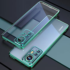 Ultra-thin Transparent TPU Soft Case Cover H03 for Xiaomi Mi 12 Pro 5G Green