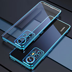 Ultra-thin Transparent TPU Soft Case Cover H03 for Xiaomi Mi 12S 5G Blue