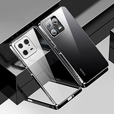Ultra-thin Transparent TPU Soft Case Cover H03 for Xiaomi Mi 13 5G Black