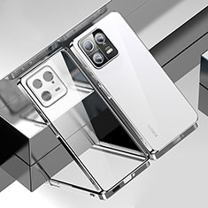 Ultra-thin Transparent TPU Soft Case Cover H03 for Xiaomi Mi 13 5G Silver