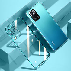 Ultra-thin Transparent TPU Soft Case Cover H03 for Xiaomi Poco X3 GT 5G Blue
