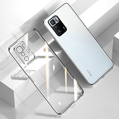 Ultra-thin Transparent TPU Soft Case Cover H03 for Xiaomi Poco X3 GT 5G Silver