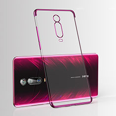 Ultra-thin Transparent TPU Soft Case Cover H03 for Xiaomi Redmi K20 Purple