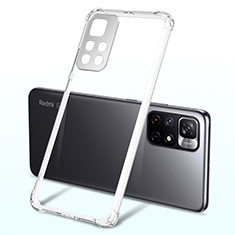 Ultra-thin Transparent TPU Soft Case Cover H03 for Xiaomi Redmi Note 11 5G Clear
