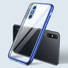Ultra-thin Transparent TPU Soft Case Cover H04 for Huawei Enjoy 10e Blue