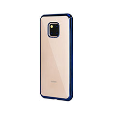 Ultra-thin Transparent TPU Soft Case Cover H04 for Huawei Mate 20 Pro Blue