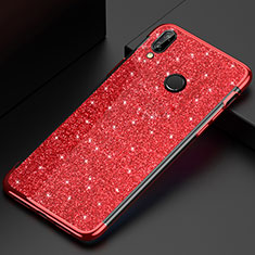 Ultra-thin Transparent TPU Soft Case Cover H04 for Huawei P20 Lite Red
