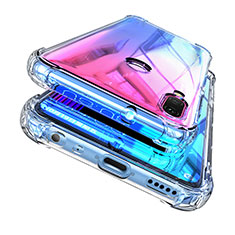 Ultra-thin Transparent TPU Soft Case Cover H04 for Huawei Y9 (2019) Clear