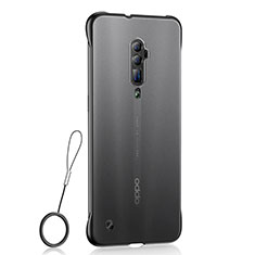 Ultra-thin Transparent TPU Soft Case Cover H04 for Oppo Reno 10X Zoom Black
