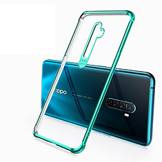 Ultra-thin Transparent TPU Soft Case Cover H04 for Oppo Reno Ace Green