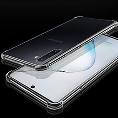 Ultra-thin Transparent TPU Soft Case Cover H04 for Samsung Galaxy Note 10 Plus Clear