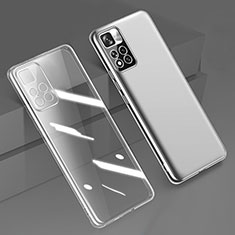 Ultra-thin Transparent TPU Soft Case Cover H04 for Xiaomi Mi 11i 5G (2022) Clear