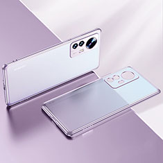Ultra-thin Transparent TPU Soft Case Cover H04 for Xiaomi Mi 12S 5G Purple