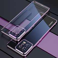 Ultra-thin Transparent TPU Soft Case Cover H04 for Xiaomi Mi 13 5G Purple