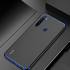 Ultra-thin Transparent TPU Soft Case Cover H04 for Xiaomi Redmi Note 8 (2021) Blue