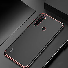 Ultra-thin Transparent TPU Soft Case Cover H04 for Xiaomi Redmi Note 8 Rose Gold