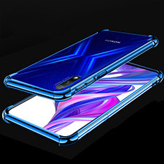 Ultra-thin Transparent TPU Soft Case Cover H05 for Huawei Honor 9X Blue
