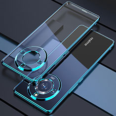 Ultra-thin Transparent TPU Soft Case Cover H05 for Realme 11 Pro 5G Blue