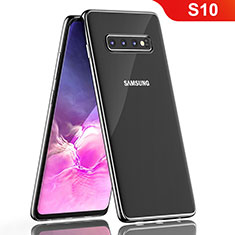 Ultra-thin Transparent TPU Soft Case Cover H05 for Samsung Galaxy S10 5G Black