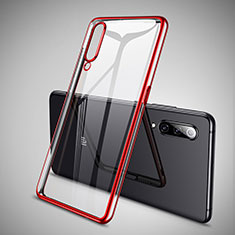 Ultra-thin Transparent TPU Soft Case Cover H05 for Xiaomi Mi 9 Pro 5G Red