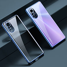 Ultra-thin Transparent TPU Soft Case Cover H06 for Huawei Nova 8 5G Blue