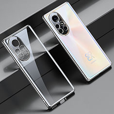 Ultra-thin Transparent TPU Soft Case Cover H06 for Huawei Nova 8 Pro 5G Silver