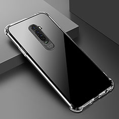 Ultra-thin Transparent TPU Soft Case Cover H06 for Oppo Reno2 Clear