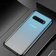 Ultra-thin Transparent TPU Soft Case Cover H06 for Samsung Galaxy S10 Plus Black