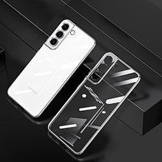 Ultra-thin Transparent TPU Soft Case Cover H06 for Samsung Galaxy S22 Plus 5G Silver