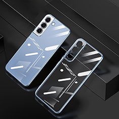 Ultra-thin Transparent TPU Soft Case Cover H06 for Samsung Galaxy S23 5G Blue