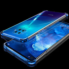 Ultra-thin Transparent TPU Soft Case Cover H07 for Huawei Nova 5i Pro Blue